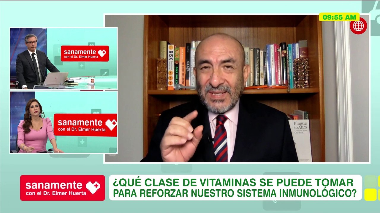 ¿Vitaminas para reforzar el sistema inmunológico? | Sanamente con el Doctor Elmer Huerta (HOY)