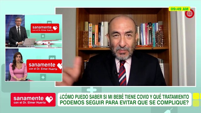 ¿Cómo saber si mi bebé tiene Covid-19? | Sanamente con el Doctor Elmer Huerta (HOY)