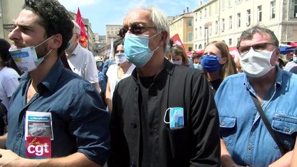 Emilie Parente déléguée syndicale CGT