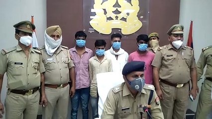 पुलिस ने चोरी की 6 बाइक के साथ 4 चोरों को किया गिरफ्तार