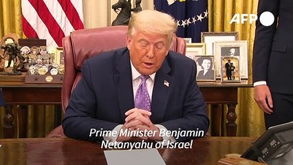 Trump announces 'historic peace agreement' between Israel, UAE