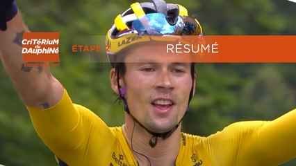 Critérium du Dauphiné 2020 - Étape 2 - Résumé d'étape