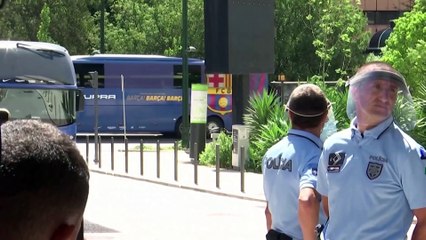 Ligue des champions - Le Barça est arrivé à Lisbonne