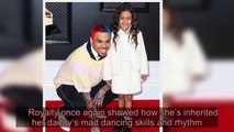 Chris Brown Dances With Daughter Royalty, 6, To Celebrate Her Reaching 1M Followers On Instagram – W