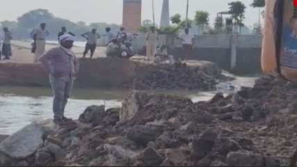 Get Real India: Approach road to bridge caves in before inauguration in Bihar