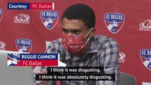 Dallas defender Cannon enraged after fans boo protest