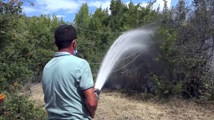 Örtü yangını kontrol altına alındı - KASTAMONU