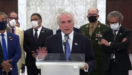 Michel Temer chega ao Líbano