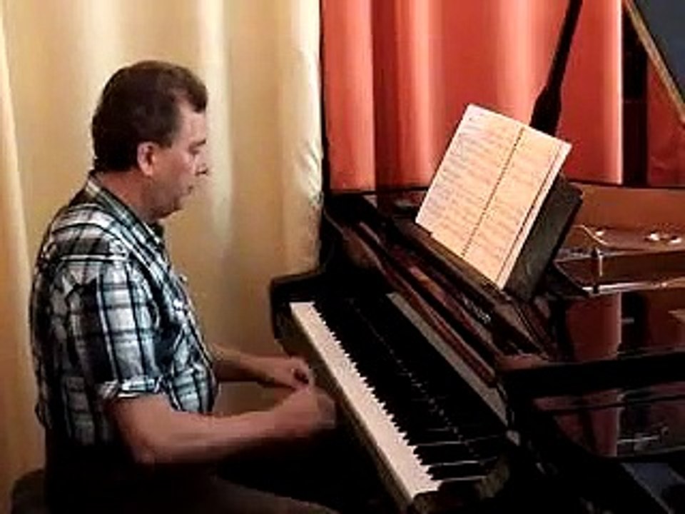 Menuett - Wolfgang Amadeus Mozart - Loso Klavierschule Band I-1 - grand piano by Geza Loso