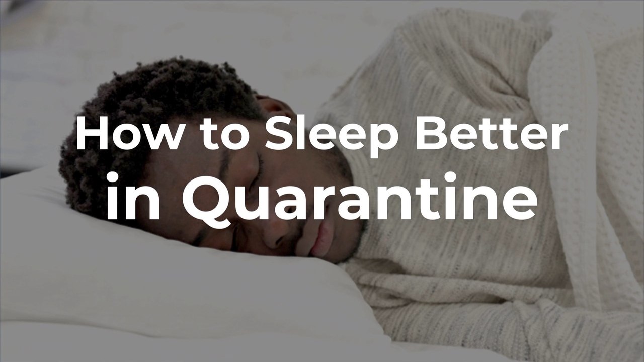 The Good Quarantine Sleep