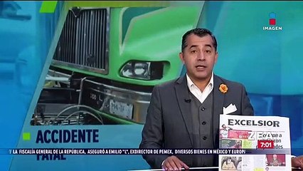 Camión atropella a señor que iba en silla de ruedas