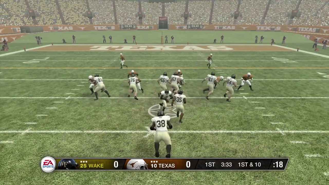 African Tank Week 1 Highlights vs Texas || NCAA Football 09