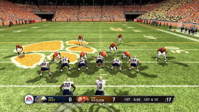 CLEMSON (Week 1) Defensive highlights vs Pitt || NCAA Football 09