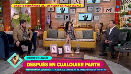 ¡CONTRA AYLÍN MUJICA! ¡Vicente Fernández Jr. en guerra con la actriz!