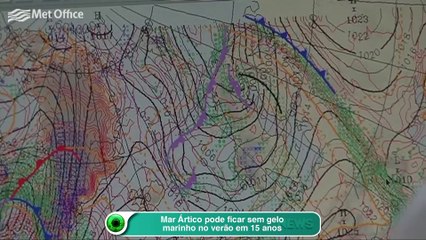 Mar Ártico pode ficar sem gelo marinho no verão em 15 anos