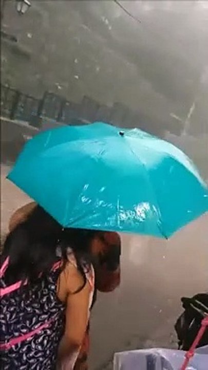 Monsoonal Rains Makes Road in the Himalayan Foothills Difficult to Pass