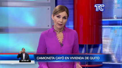 Joven se salva de morir luego de que una camioneta se estrelló en su dormitorio