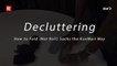 FCX: Decluttering - How To Fold Socks The KonMari Way