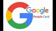 How to make google people card,google people card kaise banaye,google card kaise banaye, google people
