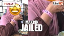 'Makcik' who dined with pink wristband jailed, fined RM8,000