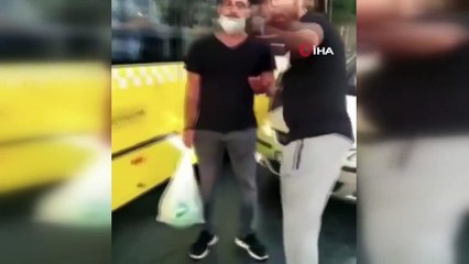Alibeyköy’de kadın sürücüye yaşatılan dehşet anları kamerada