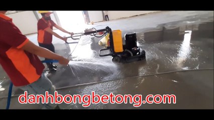 Đánh bóng sàn bê tông