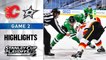 NHL Highlights | Flames @ Stars 8/13/2020