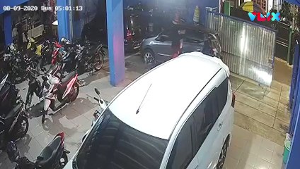 Gondol CBR dan Vario, Maling Motor di Kost Terekam CCTV