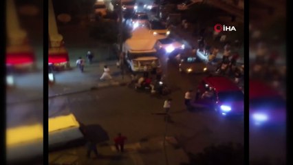 İstanbul’da asker uğurlamalarında dehşete düşüren görüntüler kamerada