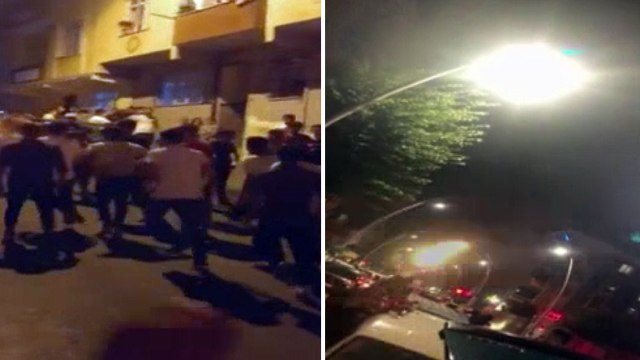 İstanbul’da asker uğurlamalarında dehşete düşüren görüntüler kamerada