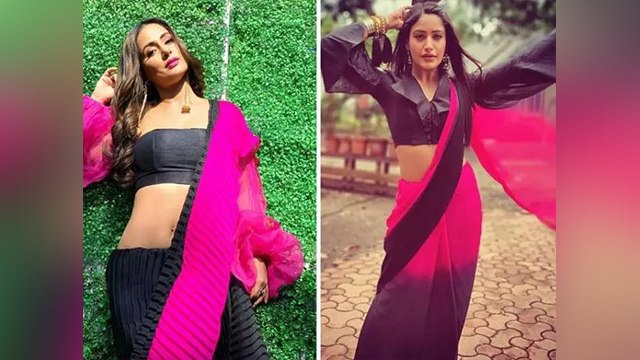 Hina Khan और Surbhi Chandna नें Dress को लेकर कर दी ये गल्ती, बार-बार बनी Copy Cat । Boldsky