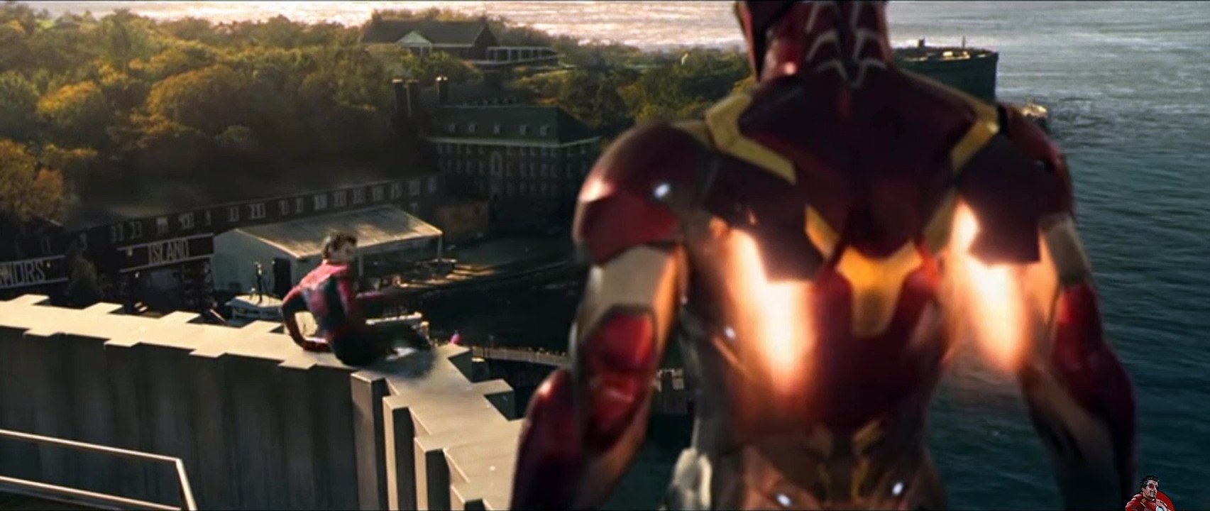 Iron Man Takes Spider Man Suit scene // Spider Man Homecoming (2017)