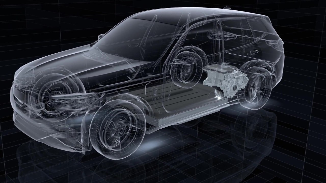 BMW Gen5 electric drivetrain. Animation