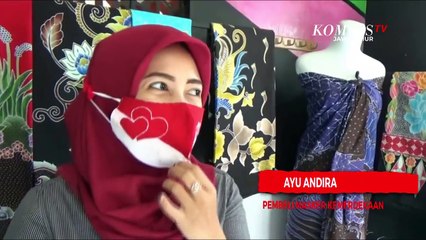 Uniknya Masker Batik Dengan Tema Motif Kemerdekaan