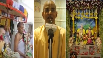 Krishnashtami Celebrations At Hare Krishna Golden Temple Aka ISKCON @ Banjara Hills || Oneindia