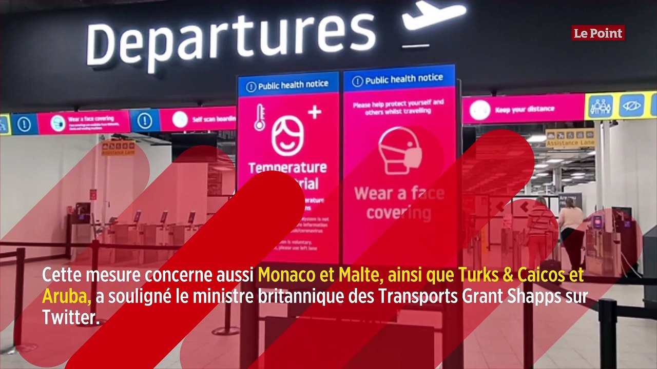 Royaume-Uni : une quarantaine imposée dès samedi aux voyageurs venant de France