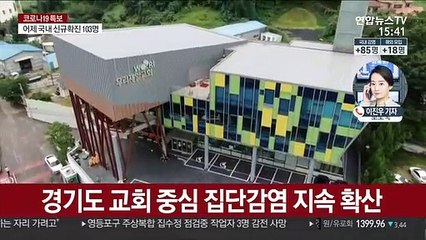 20일 만에 100명대…경기도 종교시설 집합금지