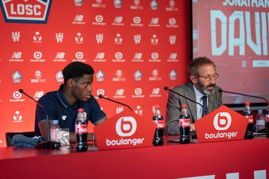 Je veux devenir meilleur ici - Jonathan David face aux médias