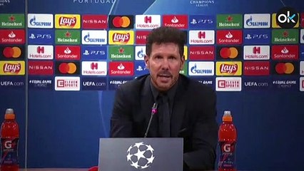 Simeone: "Toca levantar la cabeza y prepararnos para el año que viene"
