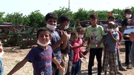 Sinema TIR'ı mevsimlik işçi çocuklarının ayağına gitti