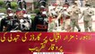 Lahore: Guard change ceremony at Mazar-e-Iqbal