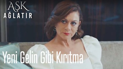 Yeni gelin gibi kırıtma