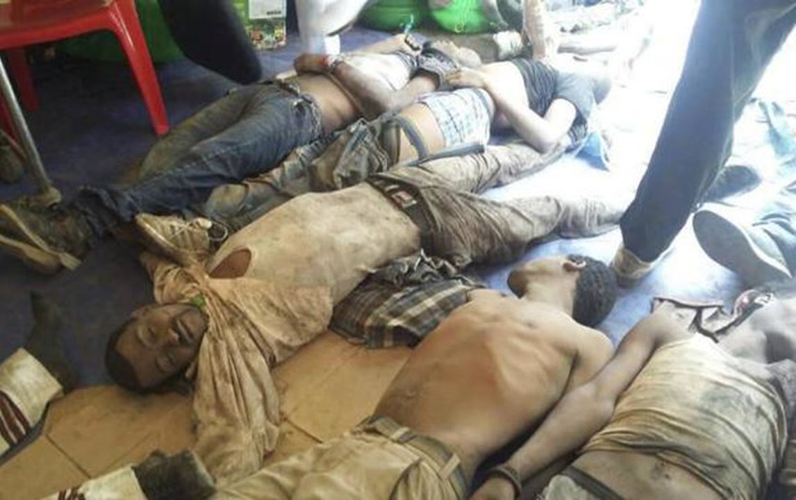 Ethiopian protesters killed in stampede after trying to flee cops