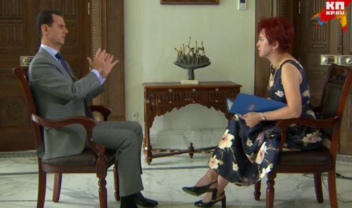 Assad says taking Aleppo from rebels key to pushing 'terrorists' back to Turkey