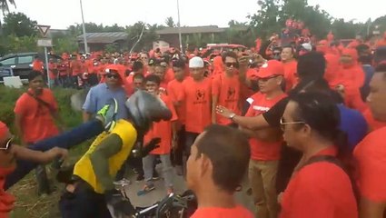 Police arrest three over Bersih biker assault