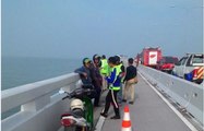 Man leapt off Penang bridge still missing