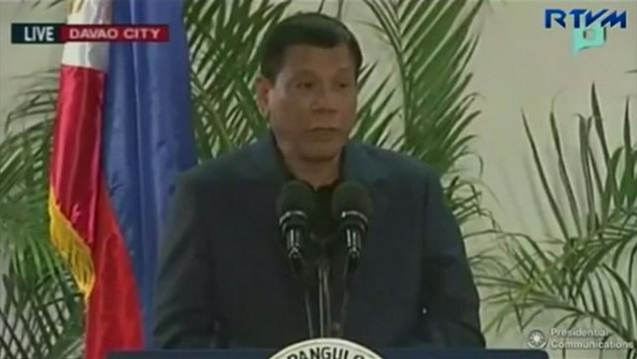 Duterte clarifies he is not severing ties with US