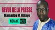 Revue de Presse (Wolof) Rfm du Vendredi 14 Août 2020 Par Mamadou Mouhamed Ndiaye