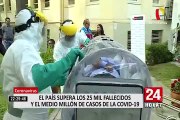 Coronavirus: Perú supera los 500 mil contagiados por Covid-19