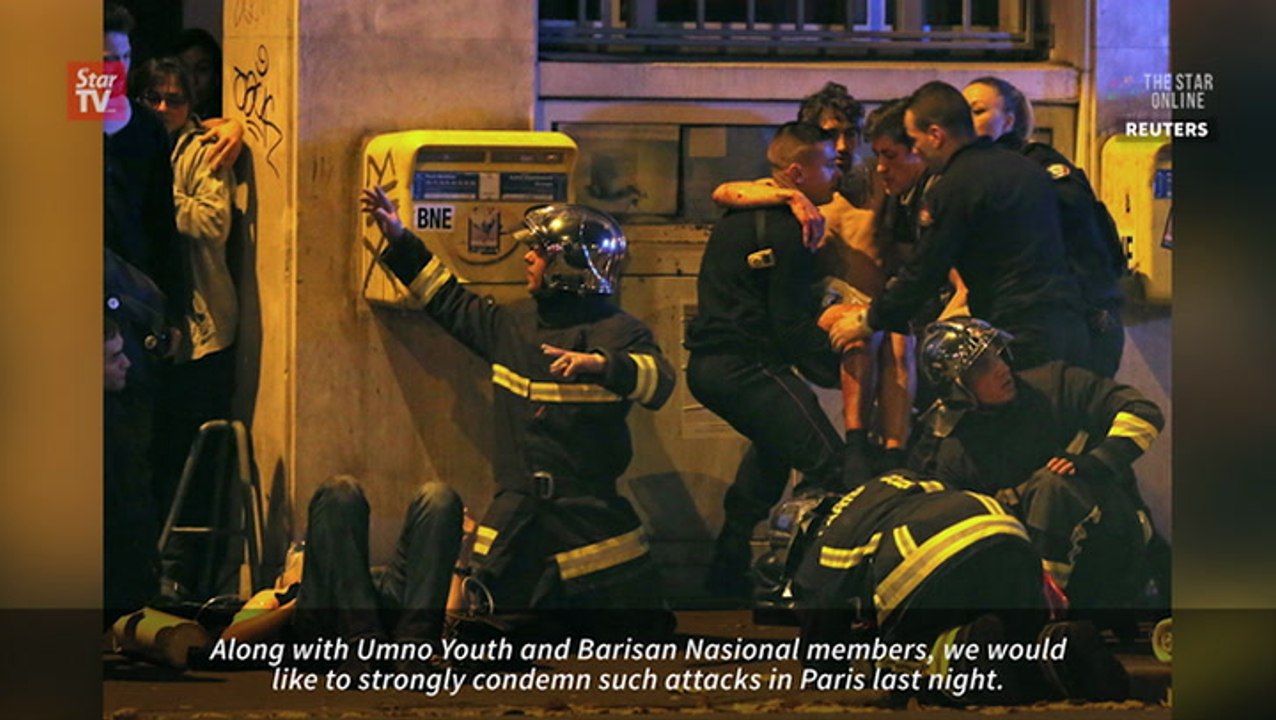 Khairy condemns attack in Paris